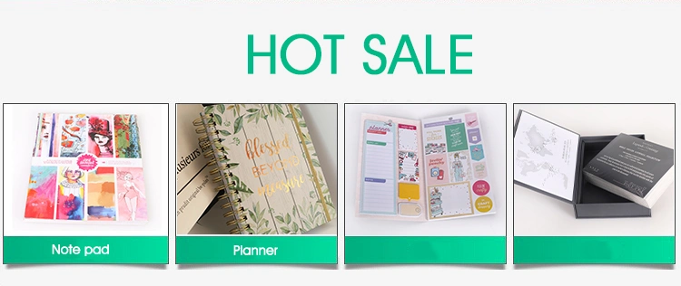 Planners and Notebooks School Supplies Bloc Note Customized Stationary Cheap Bulk Notebooks